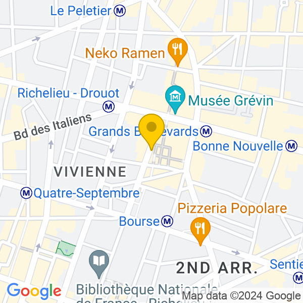 36, Rue Vivienne, 75002, Paris