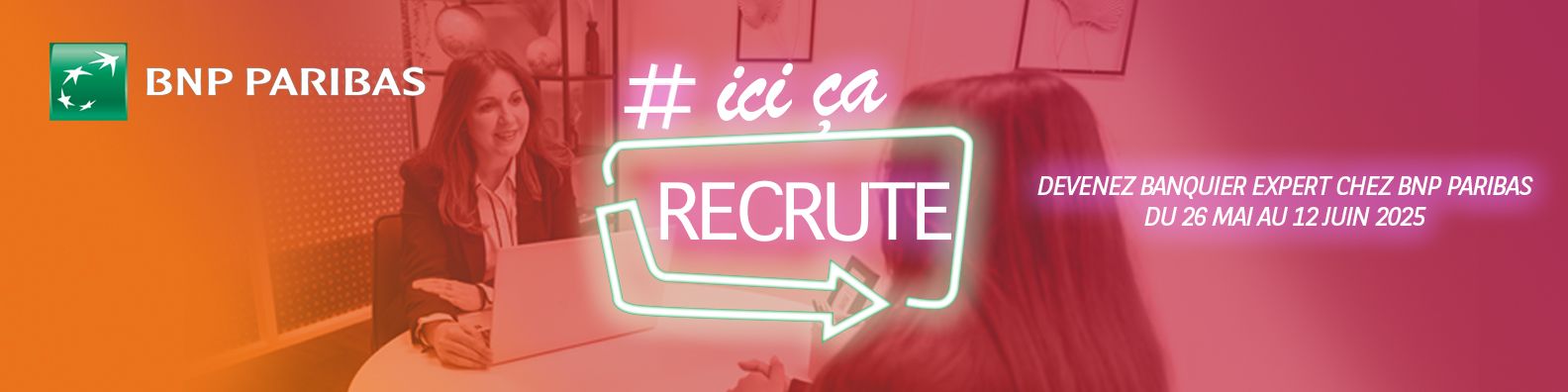 #iciçarecrute Venez développer votre expertise bancaire chez BNP Paribas !