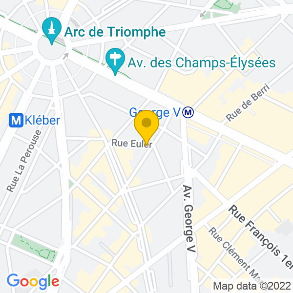 1, Rue Euler, Paris, 75008, Paris