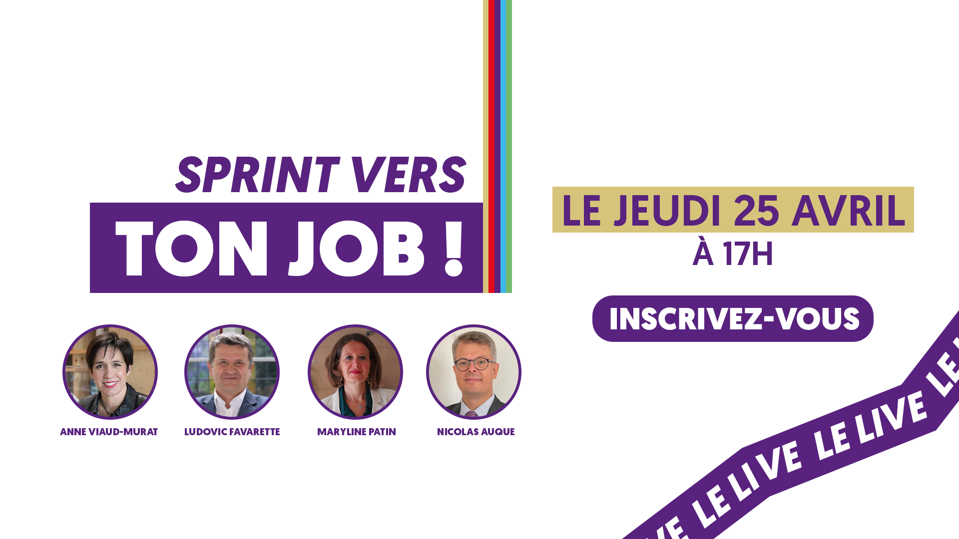 📣 Le Groupe BPCE vous donne rendez-vous le jeudi 25 avril à 17h pour un LIVE LinkedIn exceptionnel 🚨