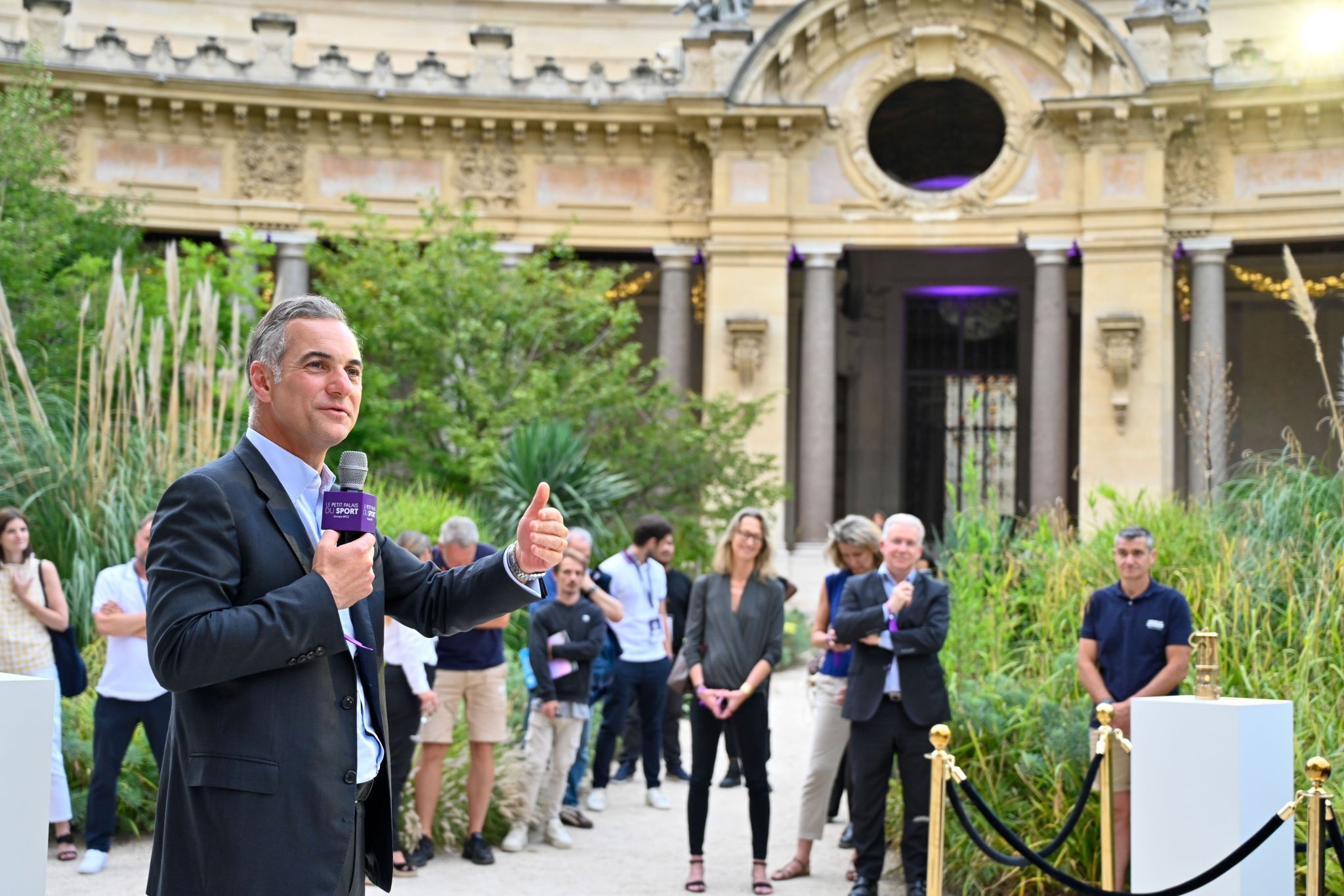 🎉 En ces jours de Jeux Olympiques et Paralympiques de Paris 2024, le Groupe BPCE a inauguré son site de célébration au cœur du Petit Palais : Le Petit Palais du Sport !