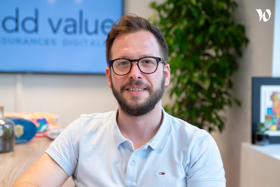 Rencontrez Quentin, Responsable de l'Equipe Partenariats - Add Value Assurances Digitales