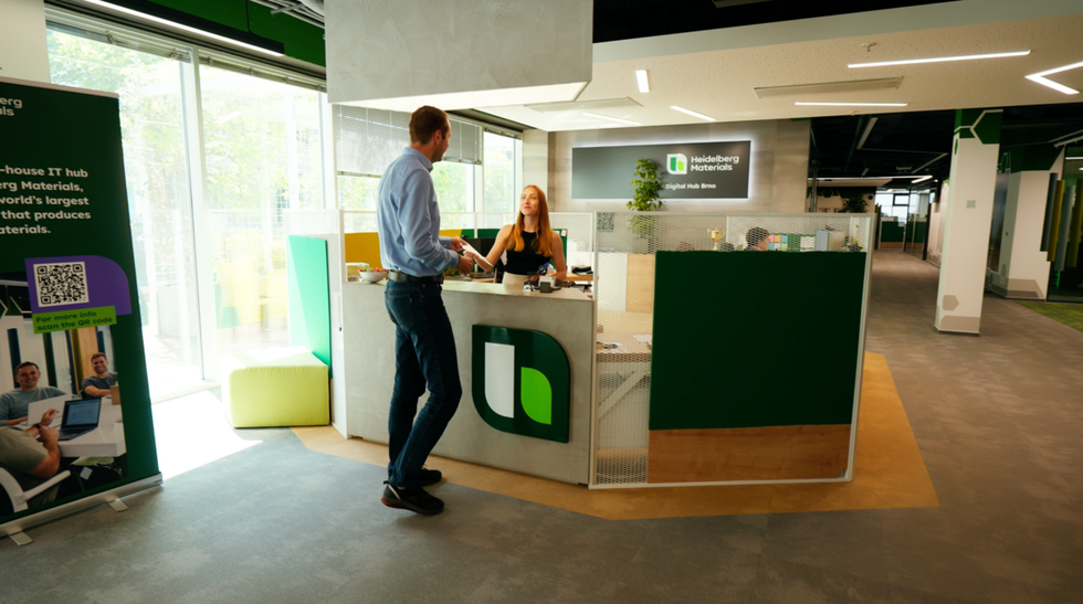 Check out our offices! - Heidelberg Materials Digital Hub Brno