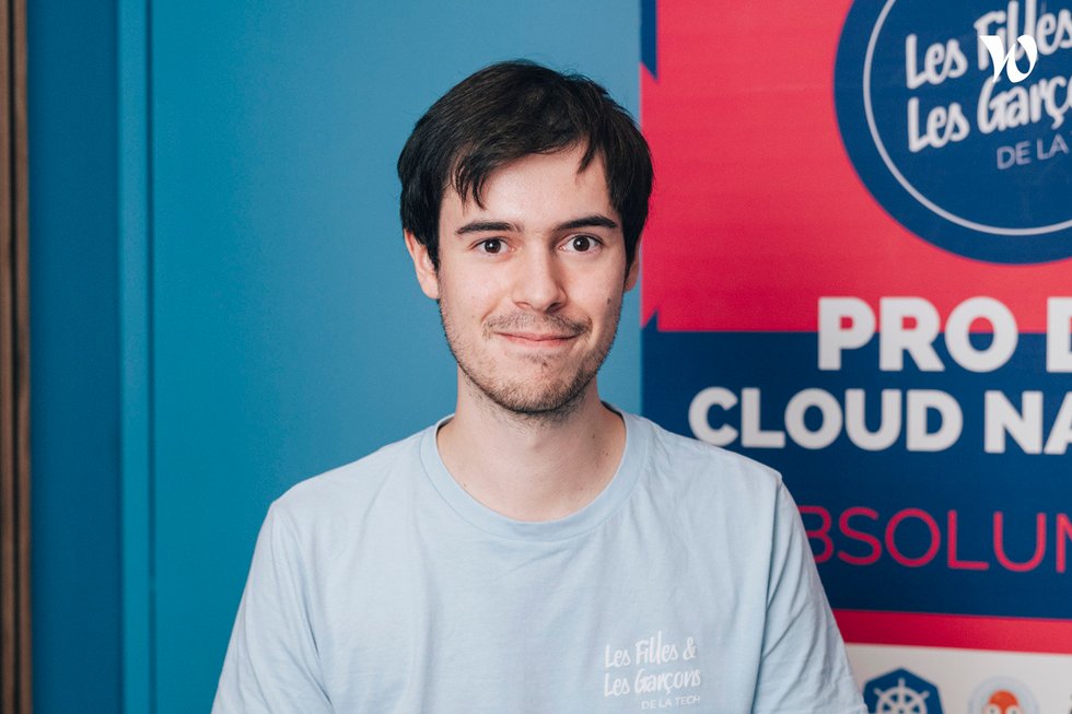 Rencontrez Théophile, Consultant DevOps-Dev fullstack - Les Filles & Les Garçons de la Tech