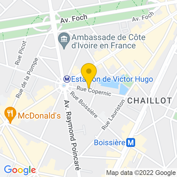 44 Rue Copernic, 75116, Paris