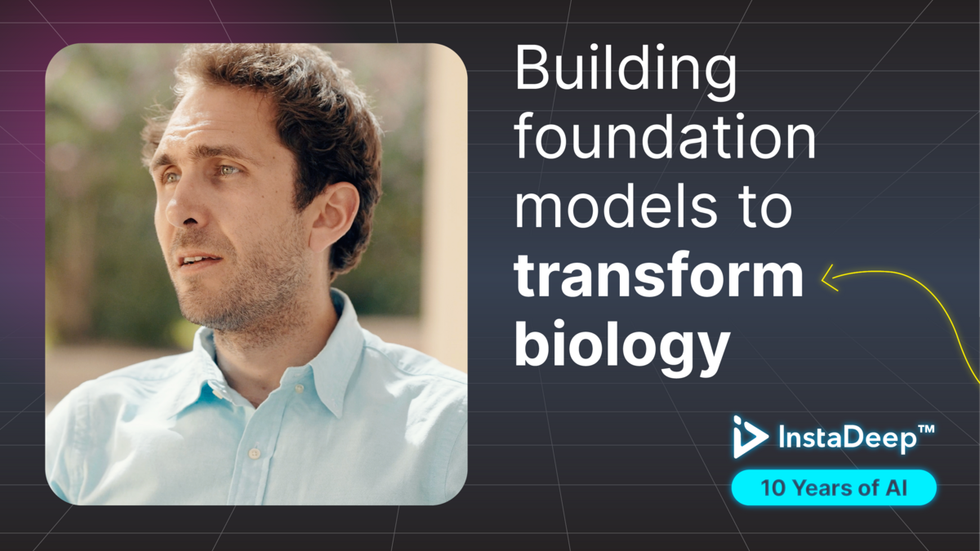 10 Years of AI: Building foundation models to transform biology - InstaDeep