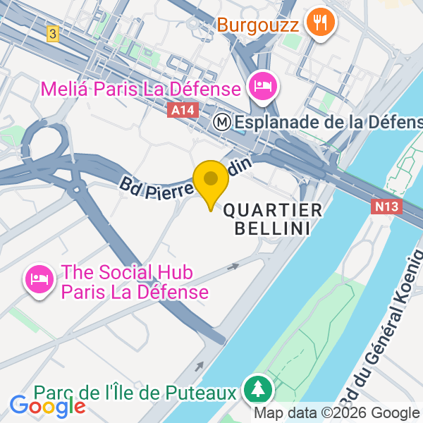 Rue Bellini, 92800, Puteaux