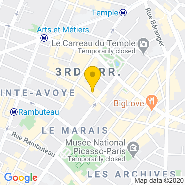 26 rue Pastourelle, 75003, Paris