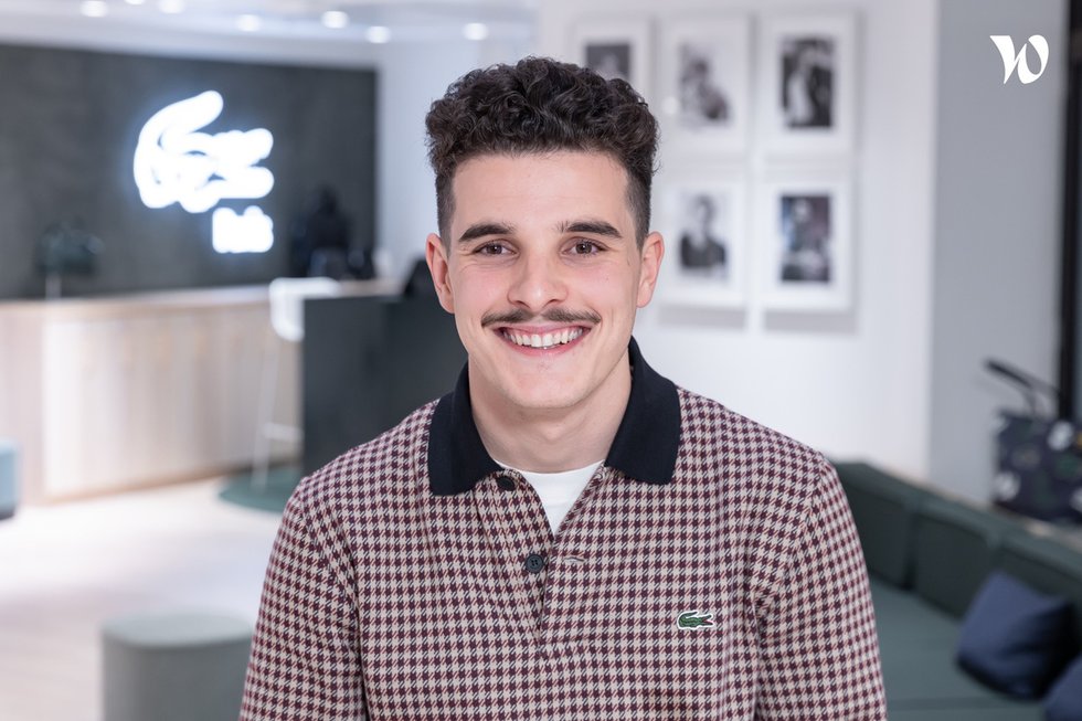 Meet Léo, Responsable Comptes Clés - Grands Magasins - Lacoste