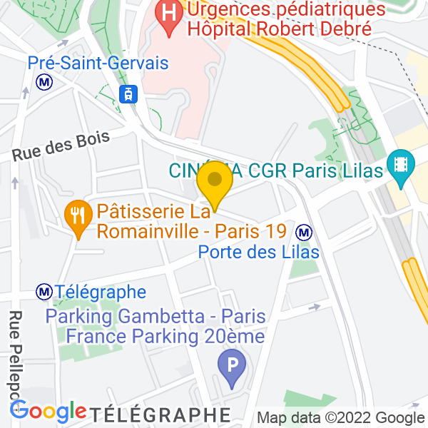 80, Rue de Romainville, Paris, 75019, Paris