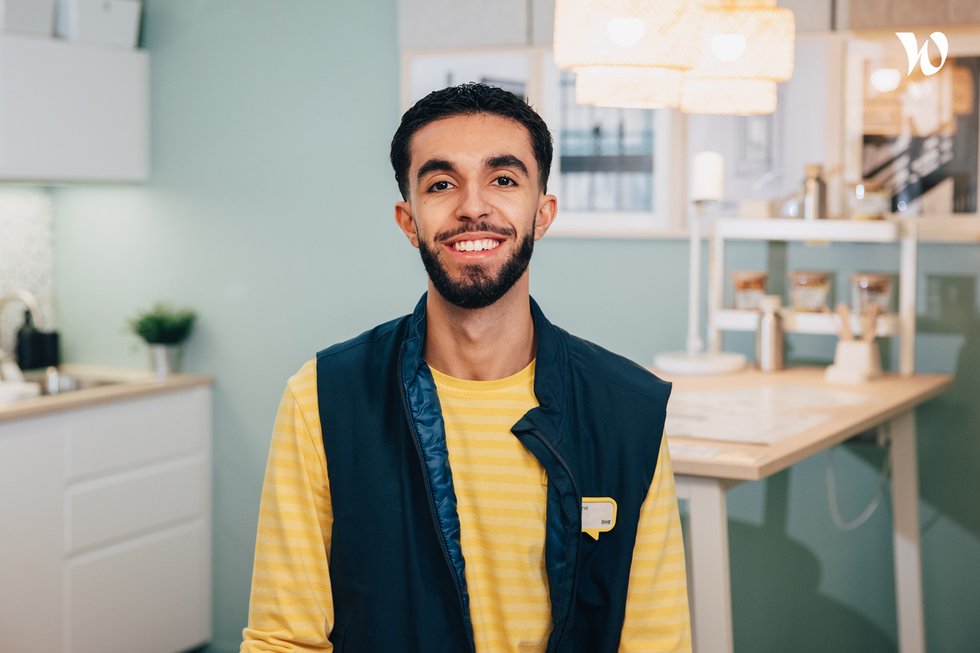 Rencontrez Yassine, Responsable de service Vente en alternance - IKEA France