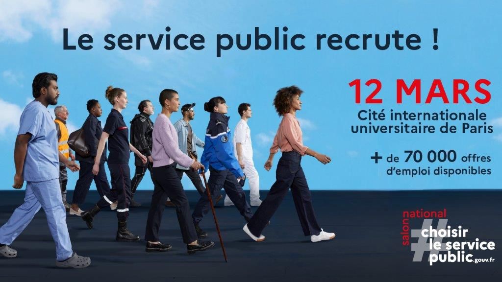 Le ministère vous attend au Salon de l'emploi public