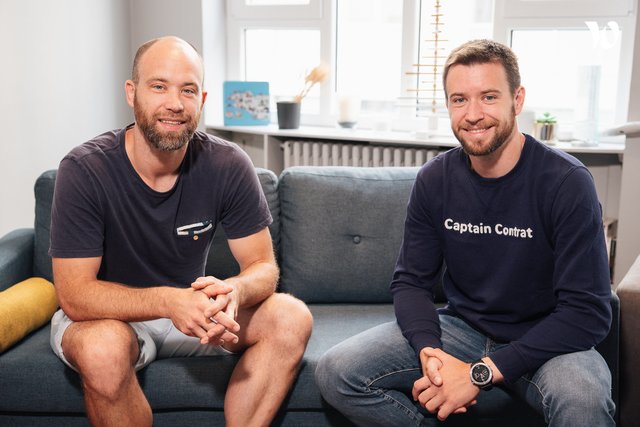 Découvrez Captain Contrat avec Philippe et Maxime, Co fondateurs