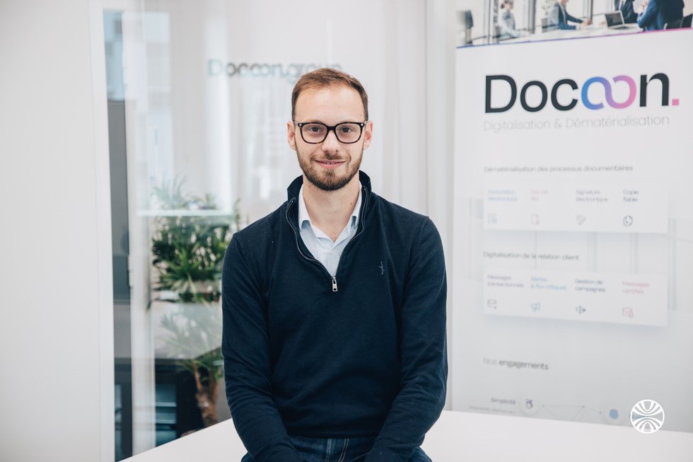 Rencontrez Dylan, Key Acount Manager - Docoon