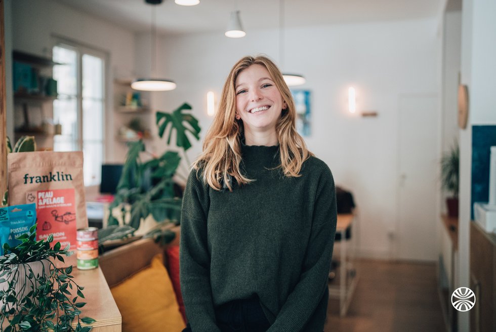 Rencontrez Capucine, Responsable Service Client - Franklin Pet Food
