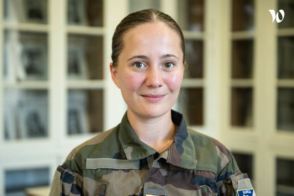 Rencontrez Carla, Chef de la section « support » des divisions logis - Commissaires des Armées