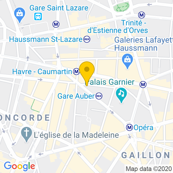 12 rue Auber, 75009 , Paris