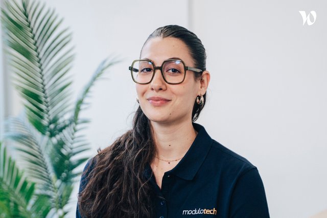Rencontrez Émilie, Responsable communication - ModuloTech