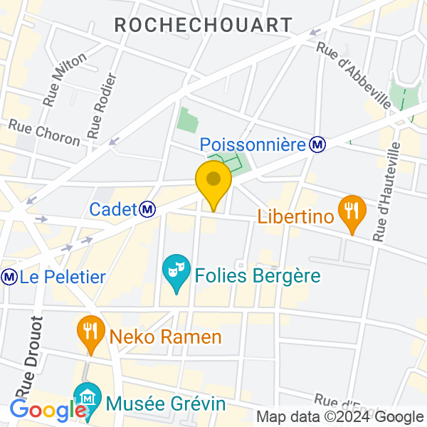 16, Rue Bleue, 75009, Paris