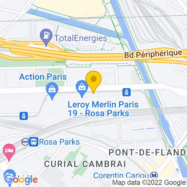 157, Boulevard MacDonald, Paris, 75019, Paris