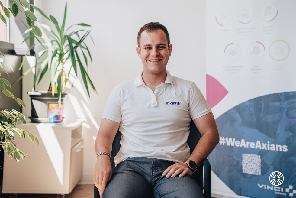 Rencontrez Loic, Ingénieur Réseau et Sécurité - Axians France
