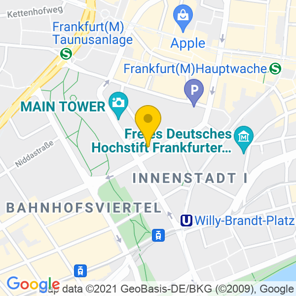 16, Große Gallusstraße, Frankfurt, 60311, Frankfurt