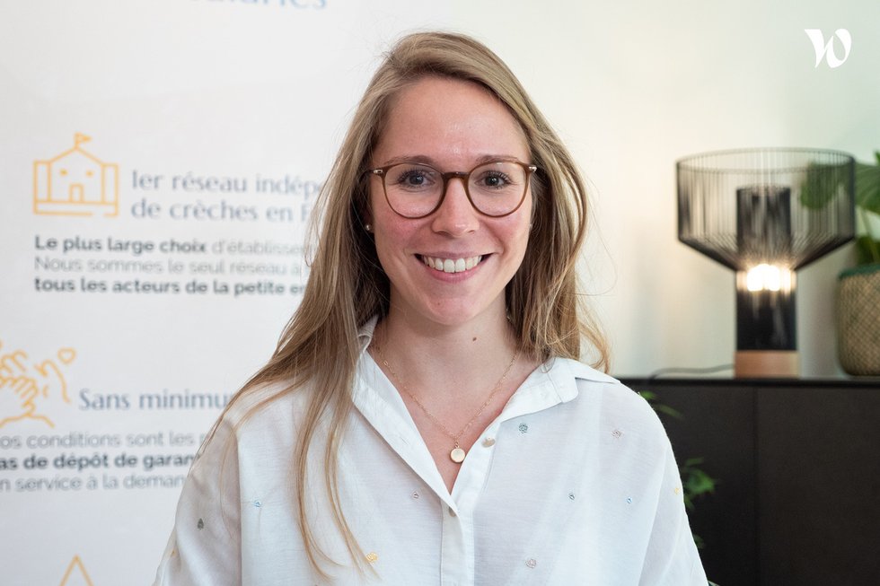 Rencontrez Lucie, Responsable commercial - Choisir Ma Crèche