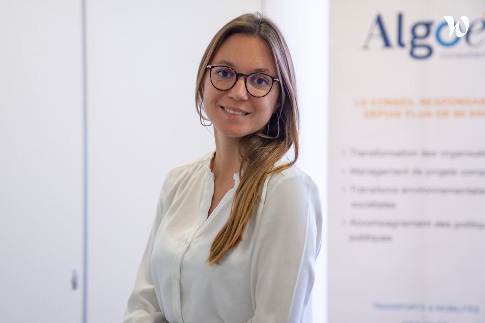 Rencontrez Axelle, Consultante - Algoé consultants