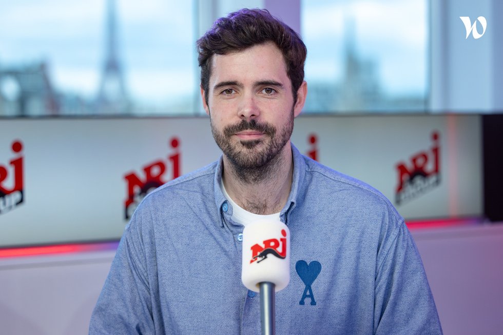 Rencontrez Adrien, Responsable Communication - Groupe NRJ