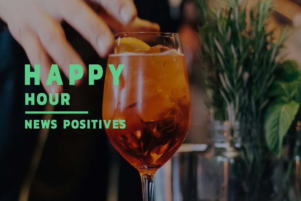 Happy hour : les 4 actus positives du mercredi 20 mai