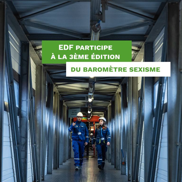 EDF participe à la 3e édition du baromètre sexisme et poursuit son engagement