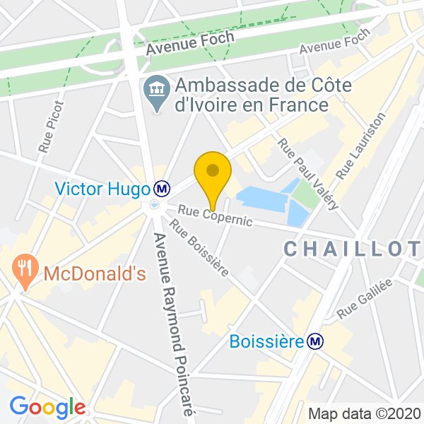 44 rue Copernic, 75116, Paris