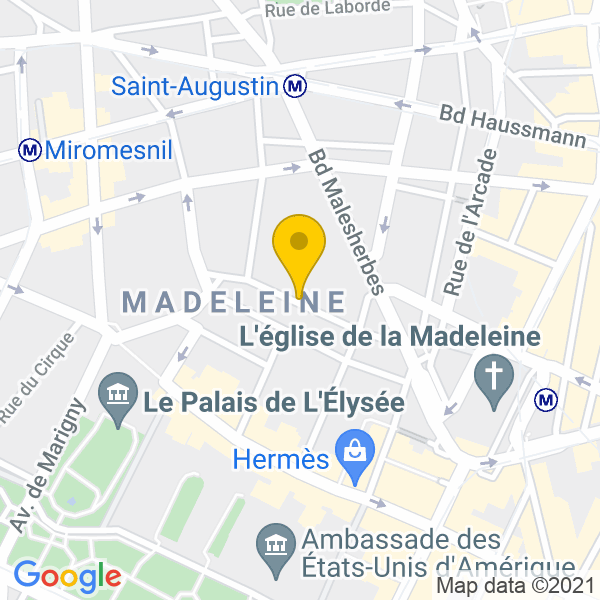 16 Rue de la Ville-l'Évêque, 75008, Paris