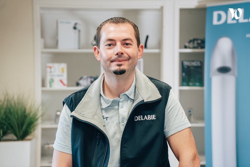 Rencontrez Geoffrey, technicien de maintenance - Delabie [FR]