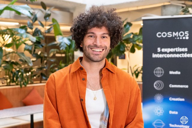 Rencontrez Valentin, Directeur communication - COSMO5