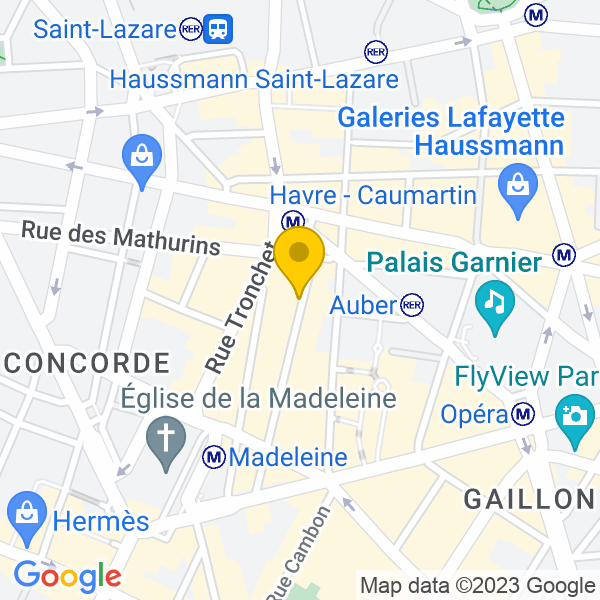 39, Rue Godot de Mauroy, Paris, 75009, Paris