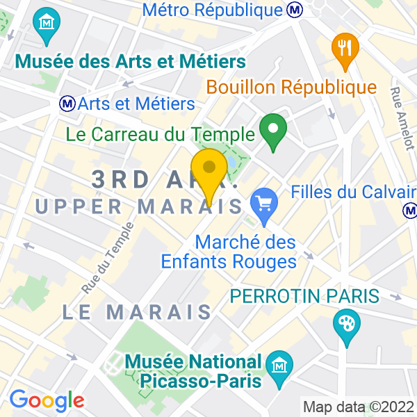 1, Rue Portefoin, Paris, 75003, Paris