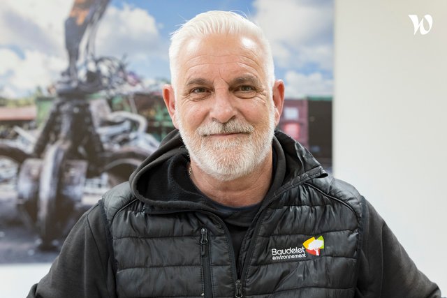 Rencontrez Roger, Conducteur d'engins - Groupe Baudelet