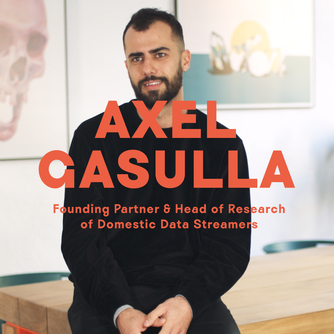Axel Gasulla, fundador de Domestik Data Streamers