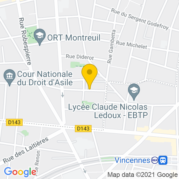 12, Rue Jean-Jacques Rousseau, Montreuil, 93100, Montreuil