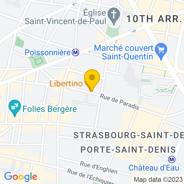 42, Rue de Paradis, Paris, 75010, Paris