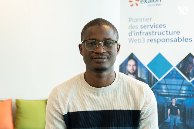 Rencontrez Ibrahima, Ingénieur blockchain - Exaion