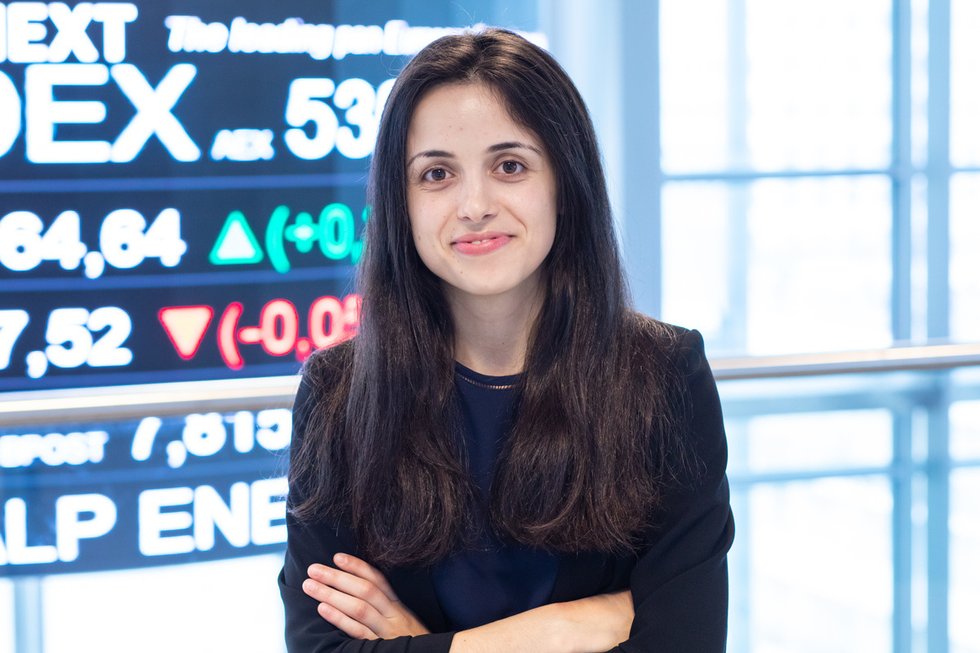 Rencontrez Flavia, Business Analyst - Euronext