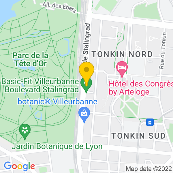 113, Boulevard de la Bataille de Stalingrad, Villeurbanne, 69100, Villeurbanne