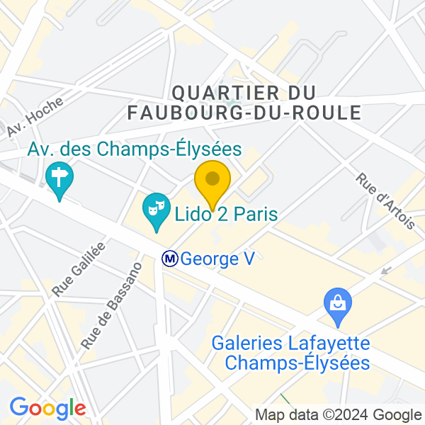 16, Rue Washington, 75008, Paris