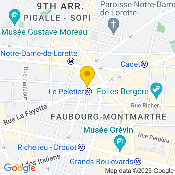 43, Rue La Fayette, Paris, 75009, Paris