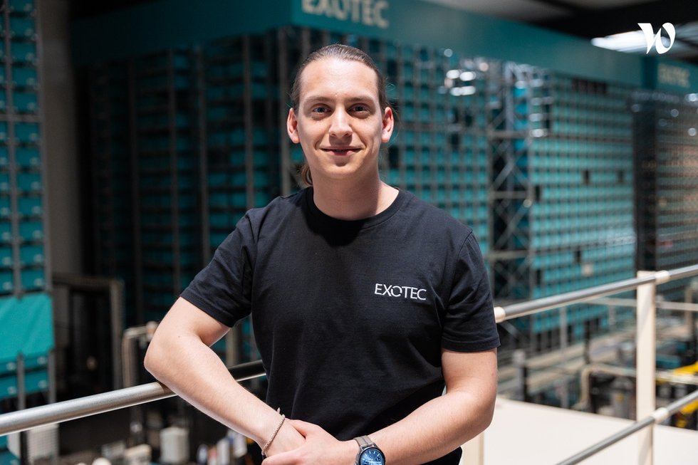 Rencontrez Cyprien, Production Technician - Exotec