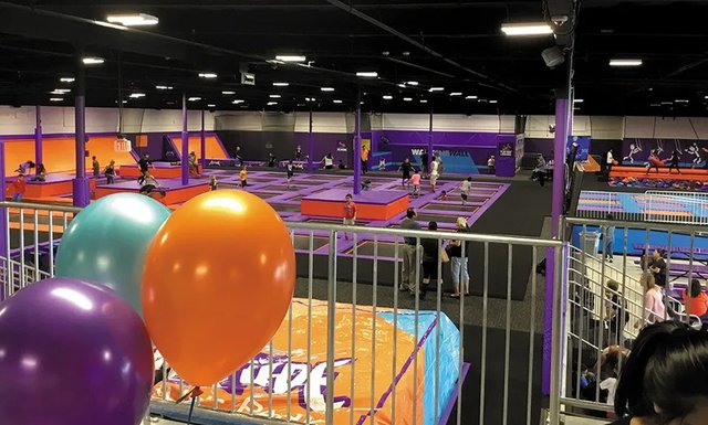 Trampoline Park You Jump