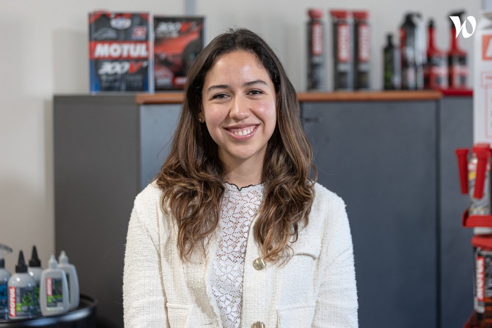 Rencontrez Rebecca, Chef de produit international - Motul