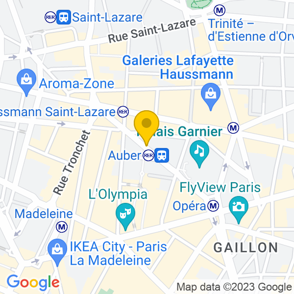 10, Rue Auber, Paris, 75009, Paris